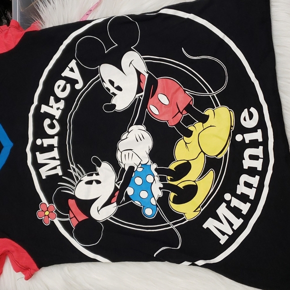 Black Mickey mouse top tee - Picture 5 of 7